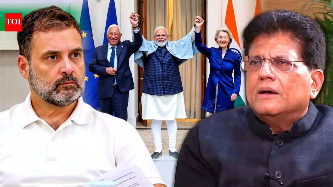 India-EU Trade Pact Elevates Global Role, Minister Goyal Asserts