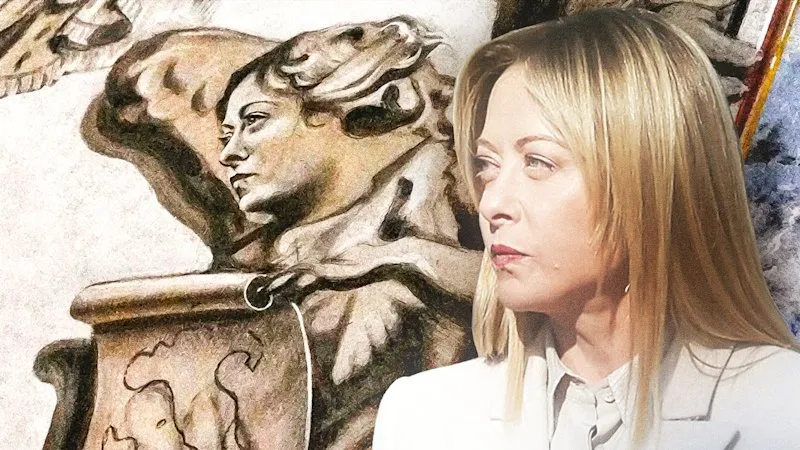 Italy Probes Church Fresco Featuring Angel Resembling PM Meloni