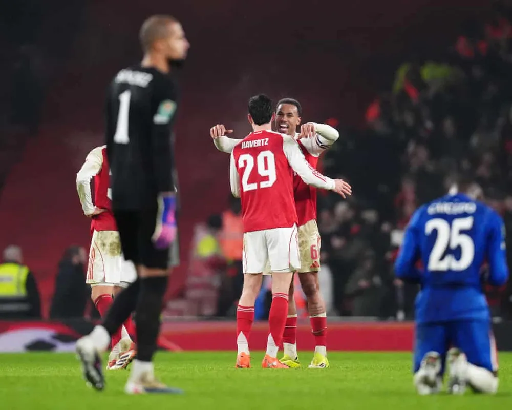 Arsenal Secure Carabao Cup Final Spot with Havertz’s Late Winner Against Chelsea
