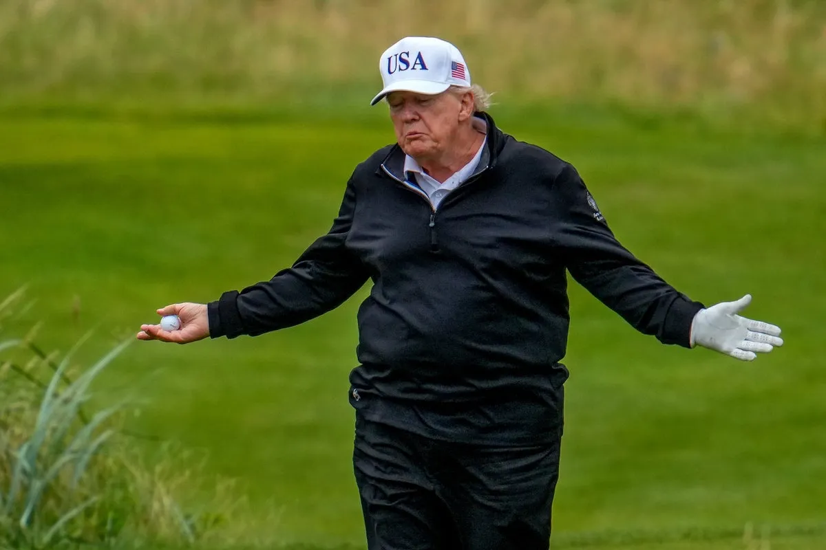 Golf Enthusiasts Sue Trump Admin Over DC Course Takeover