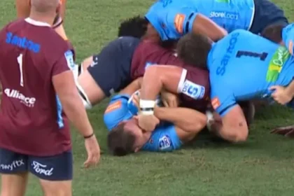 Joe Brial Punch Goes Unpunished in Waratahs-Reds Clash