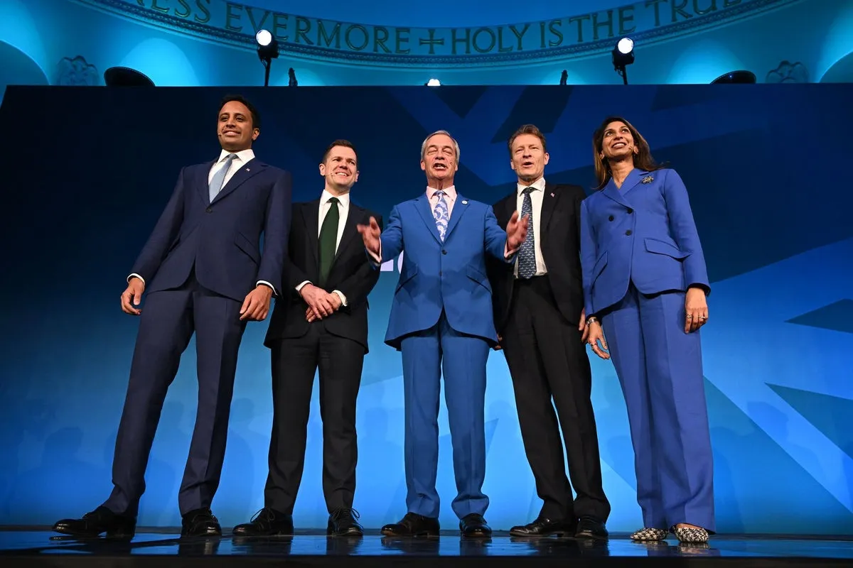 Farage Unveils Reform UK Top Team: Jenrick, Braverman Lead Roles