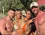 Katie Price Husband Punches Kerry Katona Boyfriend in Dubai Clash