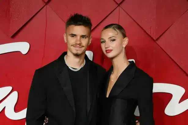 Romeo Beckham’s Ex Mia Regan Cheers Burberry Runway Walk with GF Kim