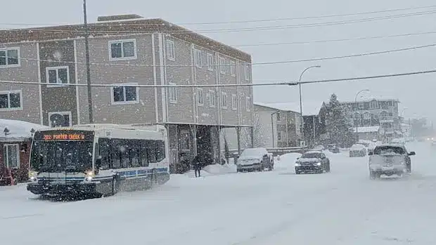 Yukon Police Issue Road Warnings After Snowstorm Forces Vehicles Off Alaska Highway