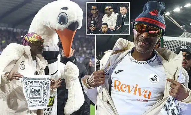 Snoop Dogg Sparks Frenzy at Swansea’s Record Crowd in Dramatic Draw