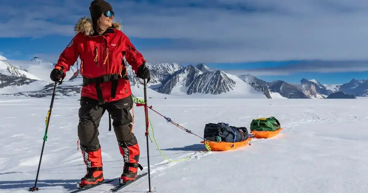 First American Woman Skis Solo 57 Days to South Pole