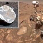 NASA Mars Rover Finds White Rocks Hinting at Ancient Life