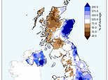 UK Sees Record January Rainfall with 17% Above Average Precipitation
