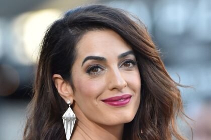 Amal Clooney Dazzles in Vintage 1994 Versace Chainmail Ensemble