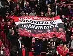 Man Utd Fans Unveil Immigration Banner Targeting Ratcliffe at Old Trafford