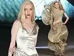 Anya Taylor-Joy Stuns in Champagne Silk at Louvre Gala During PFW