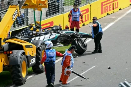 Russell Tops FP3 in Melbourne as Antonelli Crashes Heavily
