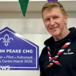 Tim Peake Inspires Scouts at Haywards Heath Hut Unveiling