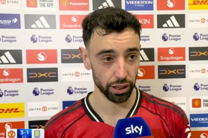 Bruno Fernandes Hits 100 Assists Milestone in Man Utd’s Villa Victory