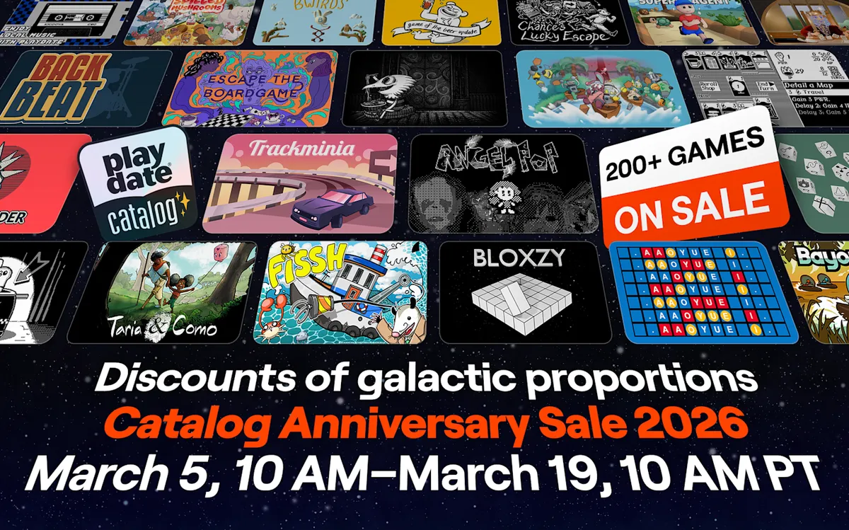 Top Playdate Games Before Catalog 3-Year Sale Ends March 19