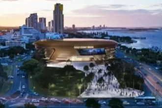 Gold Coast Awards 0M Arena to Olympic Stadium Designers