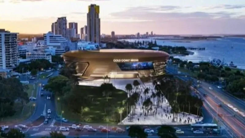 Gold Coast Awards 0M Arena to Olympic Stadium Designers
