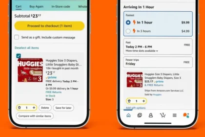 Amazon Launches 1-Hour and 3-Hour Delivery in US Cities