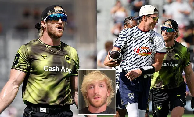 Logan Paul Delivers Sarcastic Apology to Tom Brady After Flag Football Spat