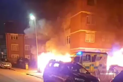 Hatzolah Ambulances Ablaze in Golders Green Arson Attack