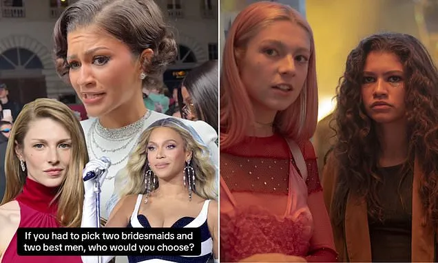 Zendaya Picks Hunter Schafer, Beyoncé as Bridesmaids Amid Tom Holland Rumors