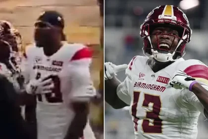 Ex-Chiefs Star Justyn Ross Hurls Drink at Fan in UFL Halftime Clash