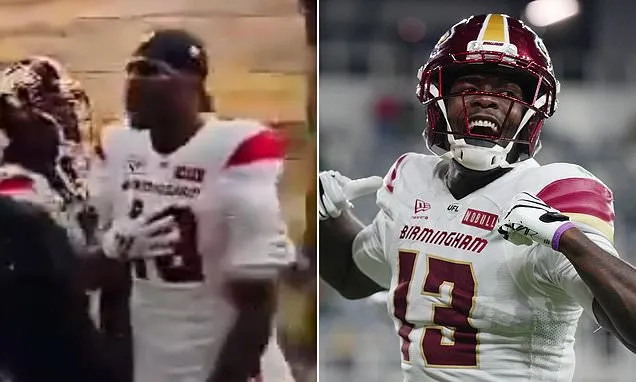 Ex-Chiefs Star Justyn Ross Hurls Drink at Fan in UFL Halftime Clash