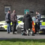 Silent Witness Crew Films at Sutton Coldfield Ex-Police Station