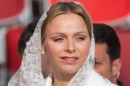 Princess Charlene in White at Pope Leo XIV’s Monaco Visit