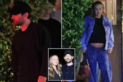 Tobey Maguire Reunites with Pregnant Ex Jennifer Meyer and Kids in Santa Monica