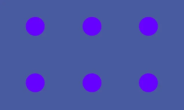 Blue or Purple Dots? Illusion Exposes Color Perception Flaws