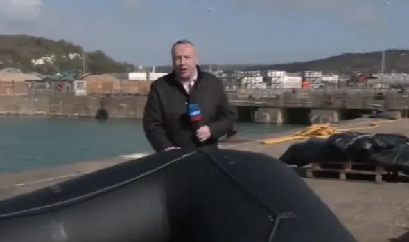 Massive Boats Ferry 90 Migrants Across English Channel