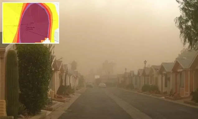 Lock Windows Now: Toxic Air Plume Hits Yuma, Southwest US