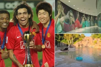Carlos Tevez Showcases Luxe Mansion with Resort Pool and Fame Tunnel