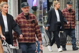 Cameron Diaz and Benji Madden Make Rare NYC Outing