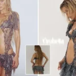 Bella Hadid Stuns in Metallic Outfit for Orebella Perfume Launch