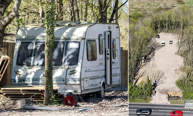 Surrey Town Hit by Illegal Traveller Encampment in Woodland