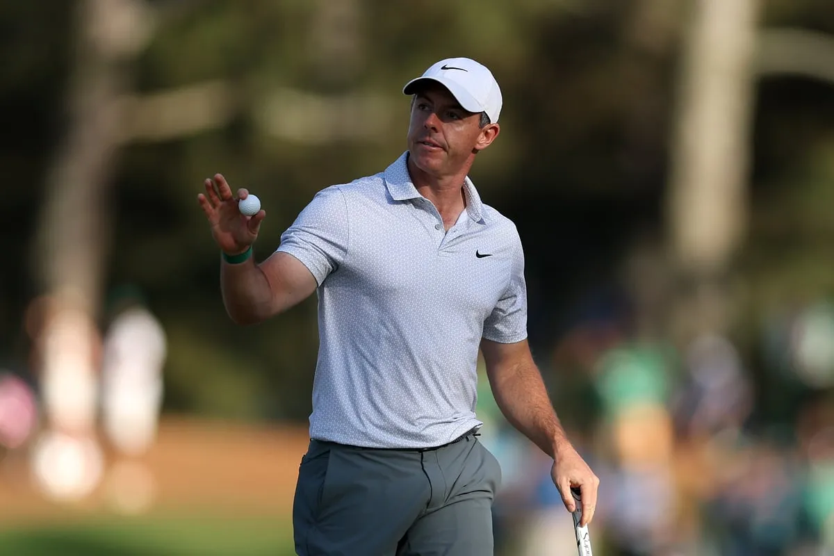 McIlroy Sets Record Six-Shot Lead at Masters Halfway Point