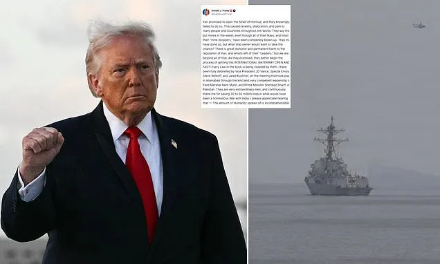 Trump Announces US Blockade of Strait of Hormuz After Iran Talks Collapse