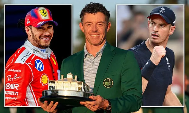 Rory McIlroy’s Masters Double Ignites Debate: Top 15 UK Athletes Ranked