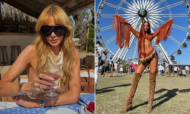 Olivia Attwood Shades Coachella for St Tropez Lunch Amid Rival Buzz