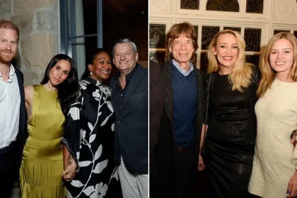 Jerry Hall’s 70th Bash Ends at 6pm as Meghan’s Netflix Pics Vanish