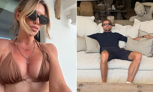 Abbey Clancy Stuns in Metallic Bikini on Sun-Soaked Holiday with Peter Crouch