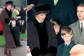 Prince Edward Comforts Diana at 1994 Christmas Walkabout Post-Charles Split