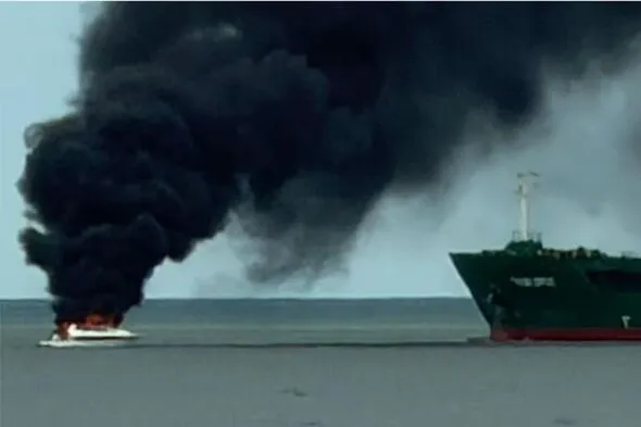 Four Rescued After Boat Fire and Sinking Off Dun Laoghaire Coast