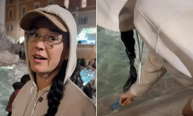 Katy Perry Tosses Credit Card in Trevi Fountain for Luck Amid Probe