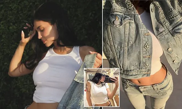 Kylie Jenner Wows in Double Denim on Coachella Final Day