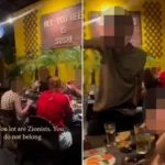 British Woman Shouts ‘Free Palestine’ at Israelis in Vietnam Restaurant