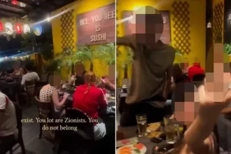 British Woman Shouts ‘Free Palestine’ at Israelis in Vietnam Restaurant